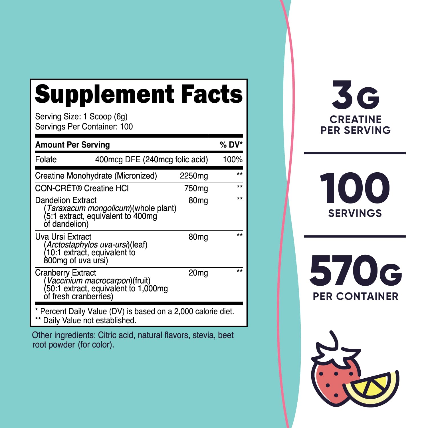Nutricost Creatine Monohydrate, poudre facile à mesurer, idéale pour les mélanges quotidiens.
