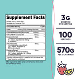 Nutricost Creatine Monohydrate, poudre facile à mesurer, idéale pour les mélanges quotidiens.
