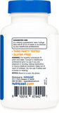Nutricost D3 1000 UI bouteille-sur-table prête à l'emploi quotidien.