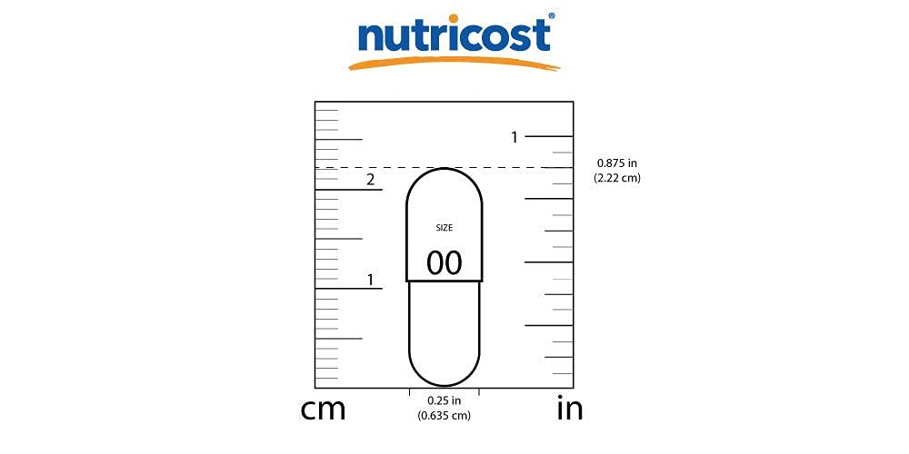 Nutricost DAA – certifications NSF, GMP et FDA affichées.