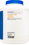Nutricost Dextrose en poudre, texture blanche fine idéale en pâtisserie légère.