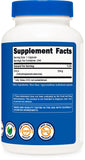 Emballage Nutricost DHEA 25 mg, traçabilité et sécurité.