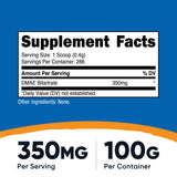 Nutricost DMAE-Bitartrate information nutrition, composition sans gluten