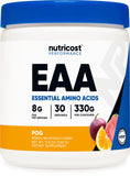 Nutricost EAA POG poudre goût passion fruit prête à l’entraînement
