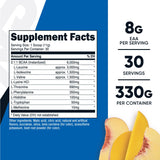 Nutricost EAA Poudre Pêche Mangue dose facile après l'effort