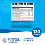 Nutricost Electrolyte Complex, 8 électrolytes et vitamines pour hydratation équilibrée