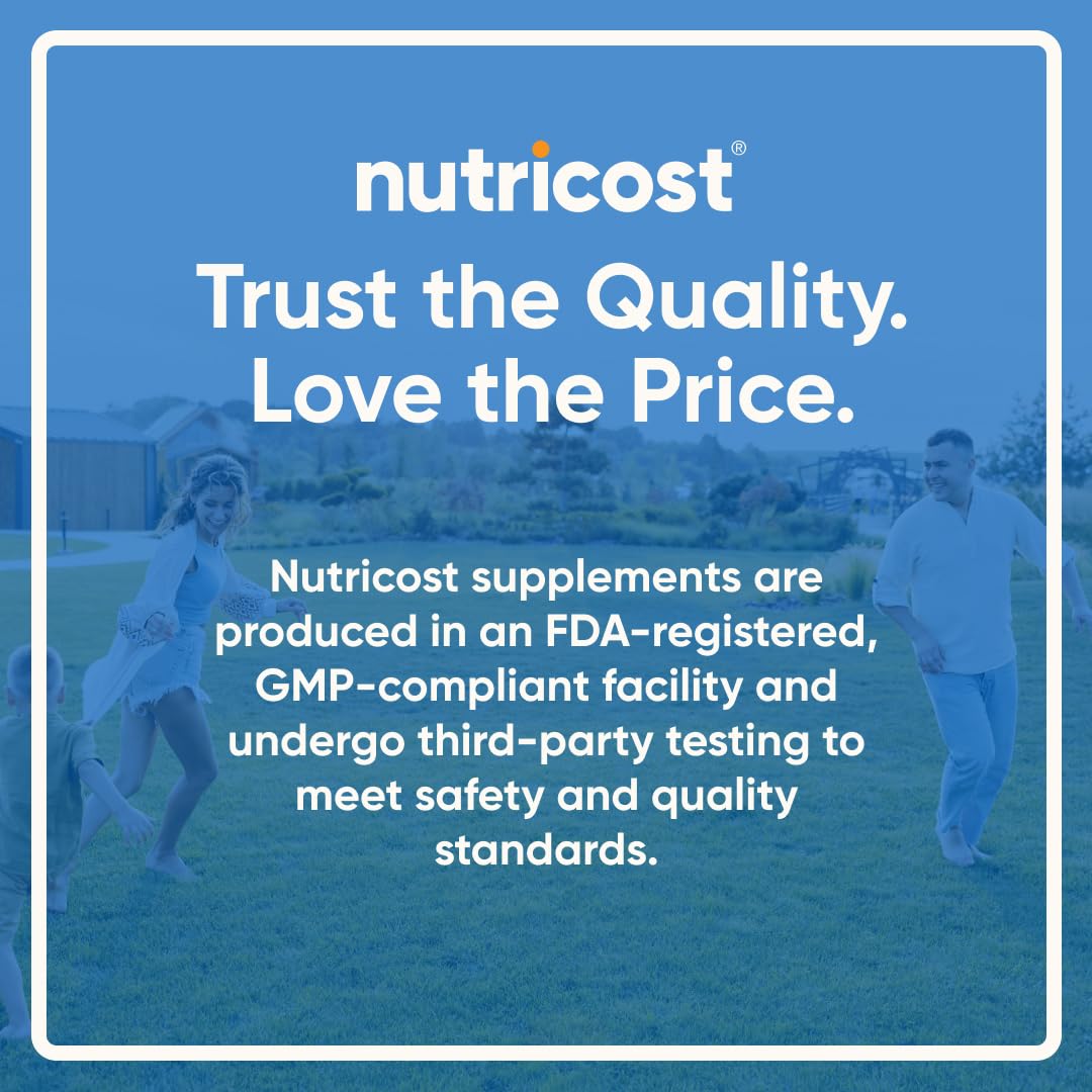Nutricost Électrolyte Complexe poudre, utilisation idéale en plein air et déplacements.
