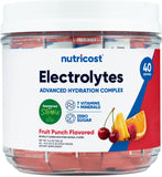 Nutricost Electrolytes Complex emballage de dosette, hydratation pratique en déplacement