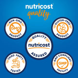 Nutricost acide pantothénique - étiquette lisible pour une posologie claire.