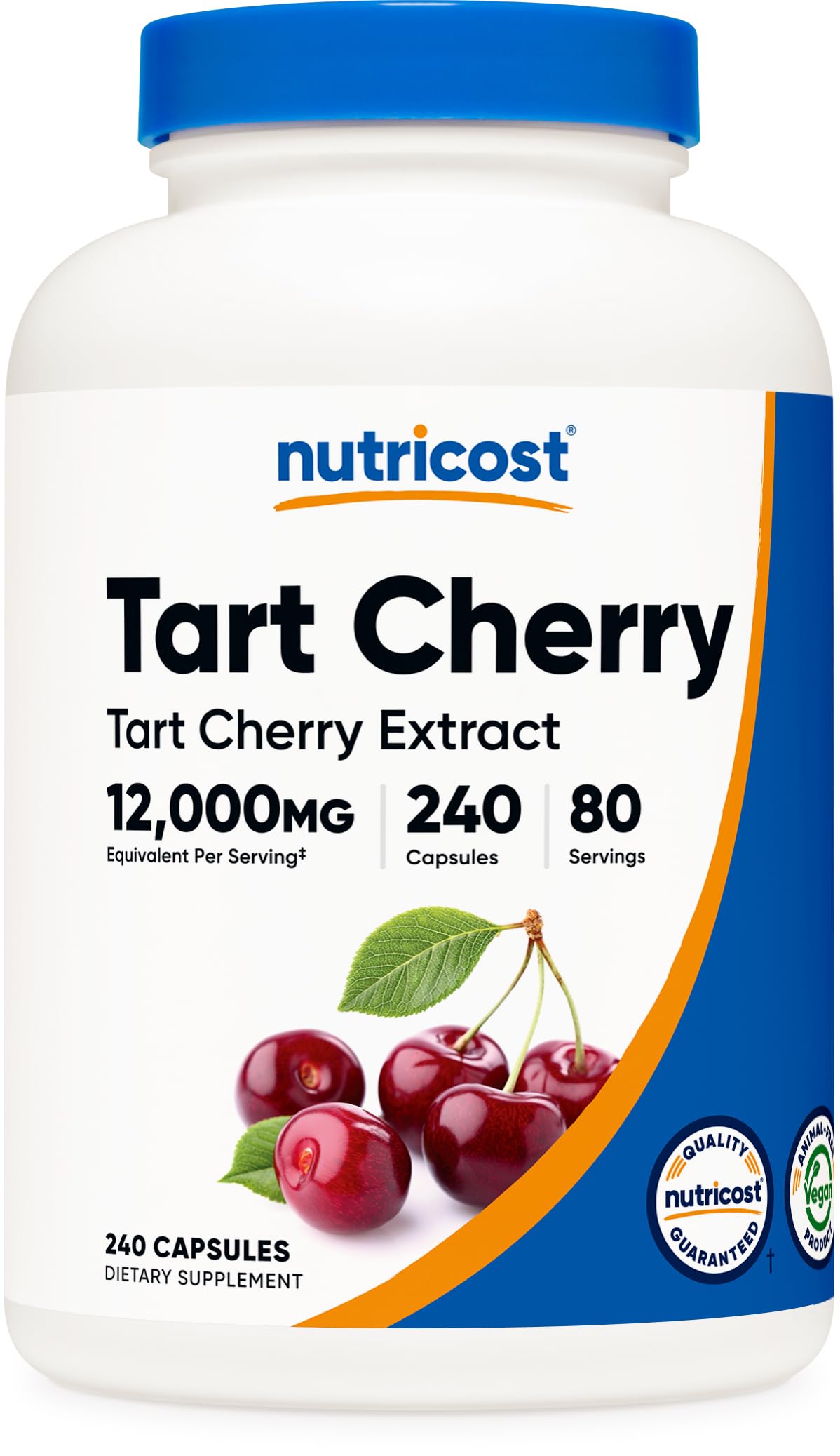 Nutricost Extrait cerise acide – bouteille visible et présentation pratique
