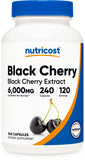 Nutricost Extrait cerise noire en bouteille, routine pratique et antioxydante