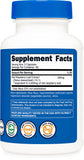 Nutricost Extrait Feuille Framboise Rouge 4500 mg équivalent, emballage recyclé et pratique.