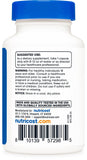 Extrait Rhodiola Rosea standardisé de Nutricost, formulation constante.