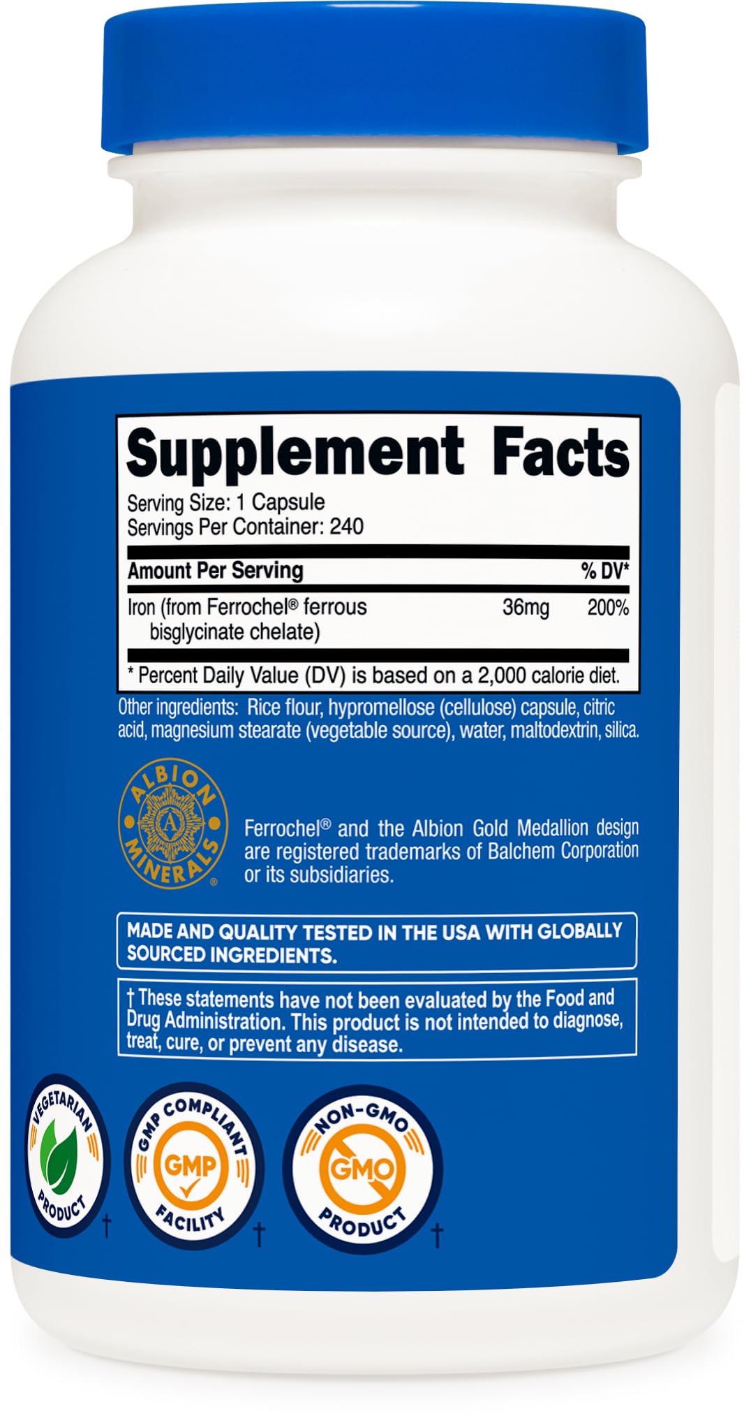 Fabrication Nutricost – conforme GMP et FDA garantissant la qualité.