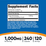Capsules Nutricost Ginseng Coreen Rouge, dosage pratique.