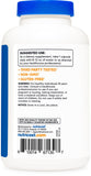 Capsule individuelle Nutricost glutathion 500 mg prête à être consommée.