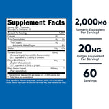 Nutricost Gommes Curcuma Gingembre 20 mg, association aromatique et soutien pratique