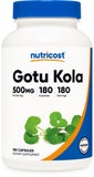 Nutricost Gotu Kola bouteille pratique pour une routine bien etre quotidienne.