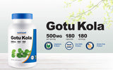Nutricost Gotu Kola sans gluten : adapte aux regimes sans gluten.