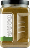 Nutricost Graine Céleri Moulu sur plan de travail, aromatique et polyvalente.
