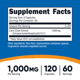 Nutricost Griffe du Chat – capsules végétales, option sans allergènes