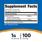 Cuillère-dose Nutricost incluse pour mesurer facilement chaque portion.