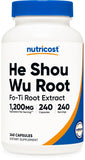 Nutricost He Shou Wu – bouteille prête à l’emploi pour votre routine bien-être