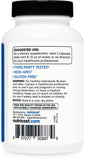 Nutricost HMB guide de dosage imprimé pour une utilisation responsable