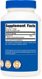 Utilisation quotidienne facile des gélules molles Nutricost d'huile de menthe.