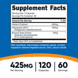 Nutricost Indole-3-Carbinol — capsules, dosage quotidien pour soutien potentiel.