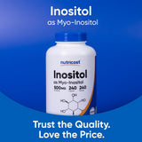 Nutricost Inositol – étiquette claire avec informations essentielles