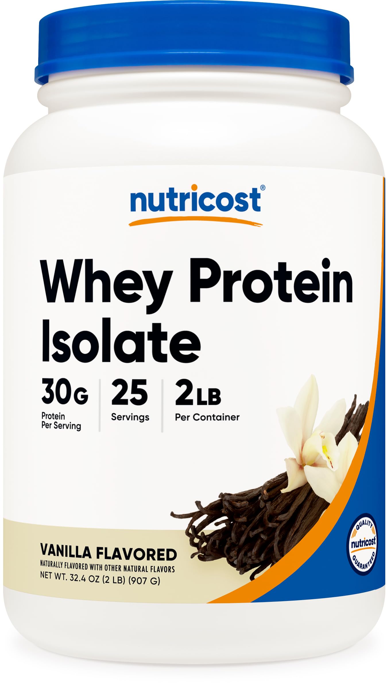 Nutricost isolat vanille : bouteille pratique après l'entraînement