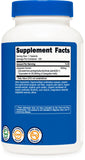 Logo NSF GMP sur emballage Nutricost Jiaogulan garantissant sécurité et conformité.