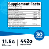Nutricost Keto BHB Sels – cuillère doseuse intégrée facilite les dosages quotidiens.