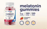 Nutricost Kids Mélatonine Gummies arôme-fraise: saveur agréable qui facilite l'utilisation