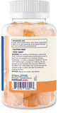 Nutricost Kids Vitamin C, produit sans gluten et sans OGM.