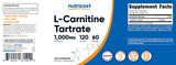 Nutricost L-Carnitine Tartrate: controle-par-des-tiers assure la qualité