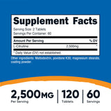 Nutricost L-Citrulline bouteille 60 portions prête pour chaque séance.