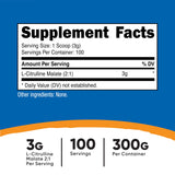 Mesure-dose Nutricost L-Citrulline Malate 2:1 pour doser facilement la portion.