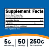 Nutricost L-Glutamine, doseur inclus pratique pour doser facilement les portions