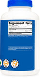 Étiquette Nutricost L-Glutamine mettant en avant qualité et traçabilité.