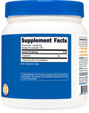 Nutricost L-Glutamine Poudre adaptée à un mode de vie végétarien et sans allergènes.