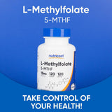 Nutricost L-Methylfolate: certificat de laboratoire attestant de la pureté du produit.