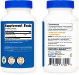 Nutricost Levure de Riz Rouge 1200mg – Emballage carton recyclable et informatif.