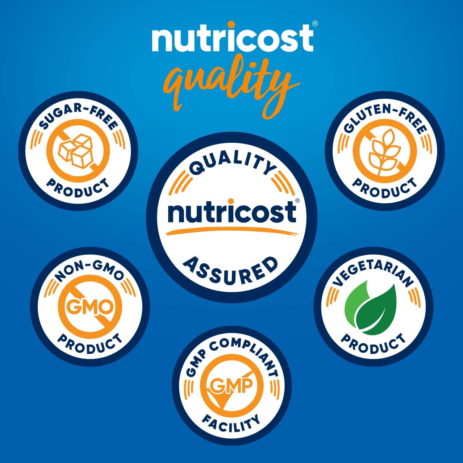 Étiquette Nutricost levure rouge du riz CoQ10, information claire et pratique.
