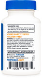 Nutricost Liposomal Glutathione — site de production certifié NSF et GMP.