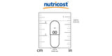 Nutricost L-Lysine 1000mg contenu de la boîte prêt à utiliser.