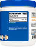 Emballage pratique Nutricost Magnésium Bisglycinate, poudre légère et facile à utiliser.