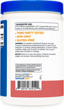 Nutricost Magnésium Citrate poudre Framboise-Citron, prêt à se dissoudre dans l’eau.