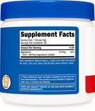 Nutricost Magnésium Citrate, verre prêt à savourer une boisson rafraîchissante.